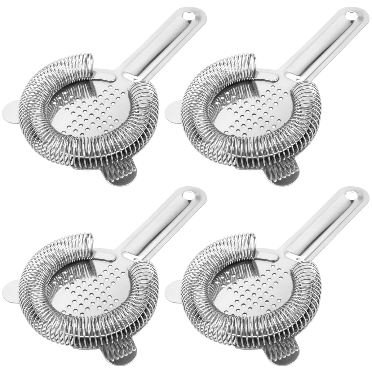 HOZEON cocktail strainer with mirror finish for smooth pours