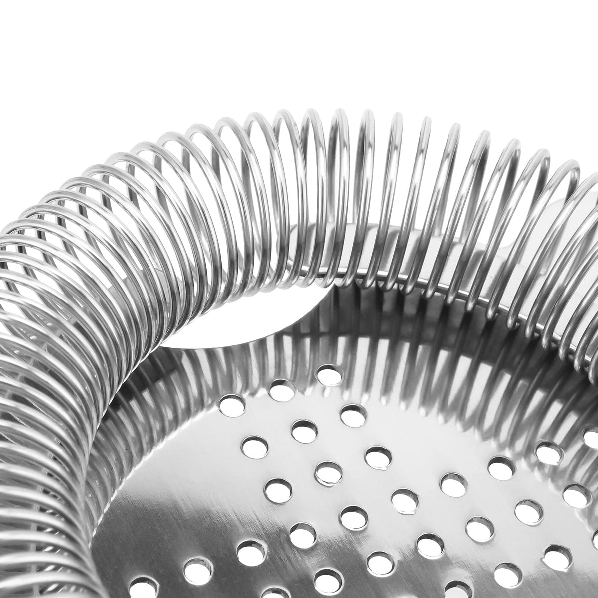 HOZEON stainless steel cocktail strainer ensures clean filtration