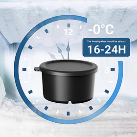 Eight HOZODO molds for freezing water juice or dairy for icy snacks.