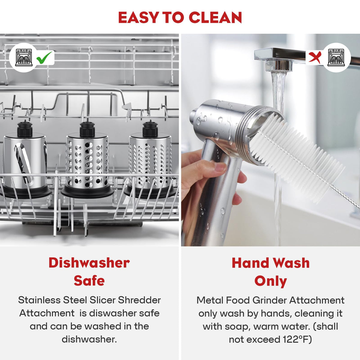 HOZODO cleaning brush helps reach tight areas after use