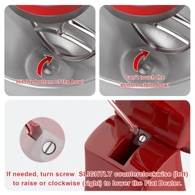 HOZODO heavy-duty mixing beater handles thick doughs and batters with ease.