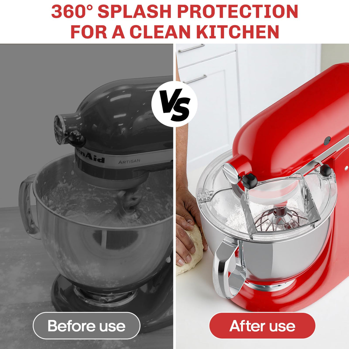 HOZODO shield fits ceramic and glass bowls for versatile use.