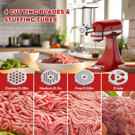 HOZODO sausage stuffer tubes enable precise, flavorful homemade sausages