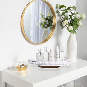 HPC Decor multi-purpose organizer suitable for bathroom vanity or dining room.