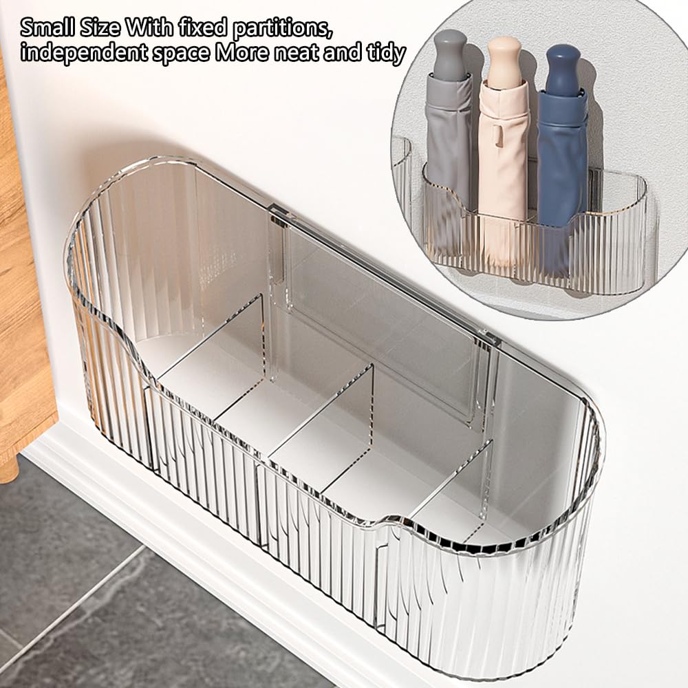 HQahnekme cabinet door organizer bathroom setup keeps essentials tidy.