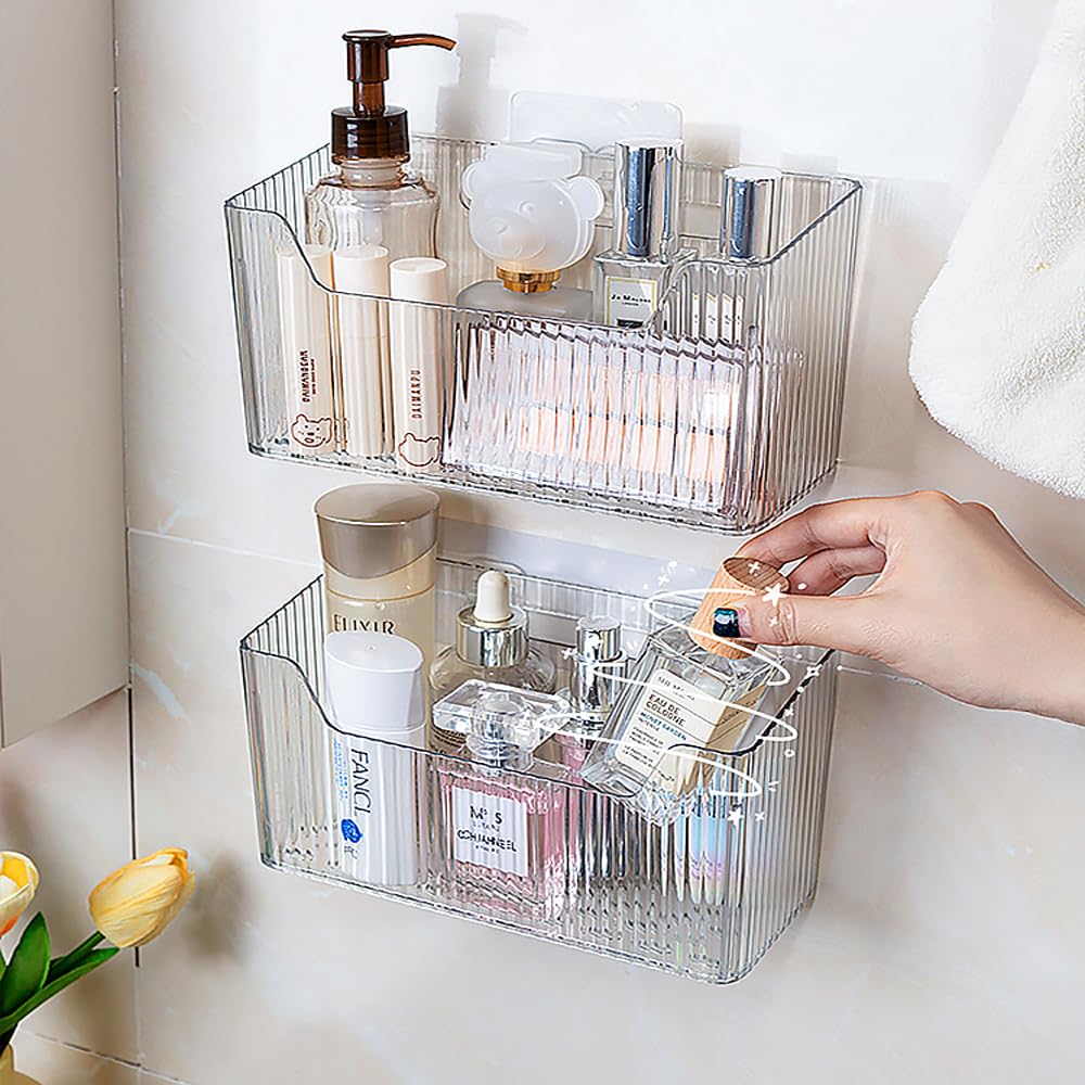 HQahnekme cabinet door organizer loaded with daily essentials on the go.