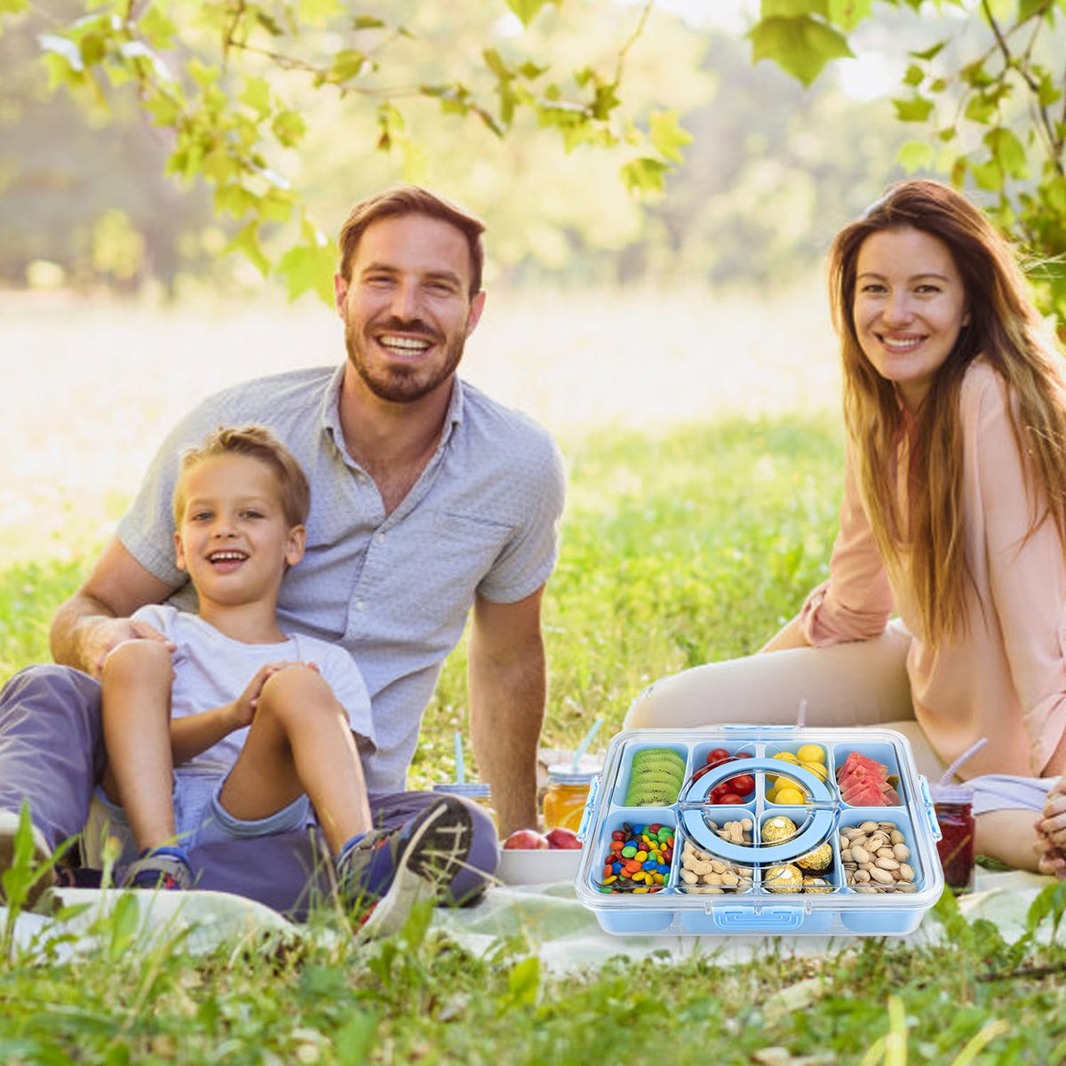HRXFOZ BPA-free tray designed for reuse and everyday use.
