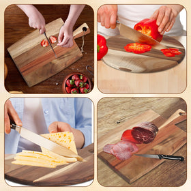 Hsei serving example with cheese and fruit on the board.