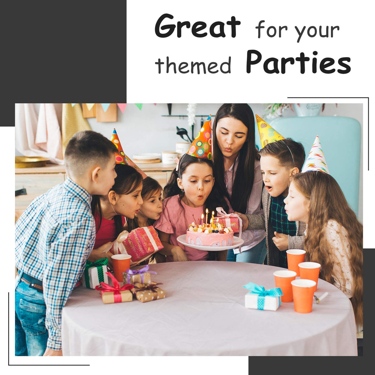 HSGUS color-collection showcases 14 colors for themed events.
