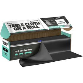 HSGUS easy cleanup after event with disposable tablecloths