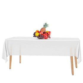 HSGUS outdoor party tablecloth enables fast, tidy cleanup.