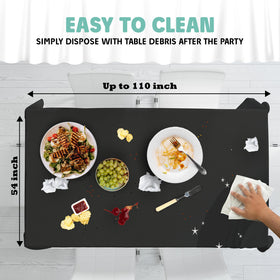 HSGUS party dining tablecloth setup