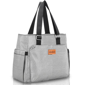 HSHRICH large insulated lunch bag with top handle for easy transport to work