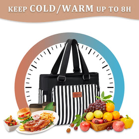 HSHRICH durable oxford fabric lunch bag built for daily use and long-lasting wear.