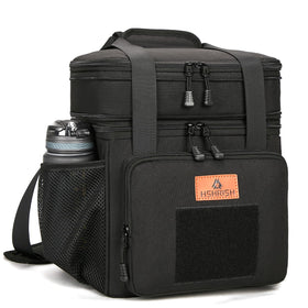 HSHRISH expandable lunch box top compartment for extra capacity and organization