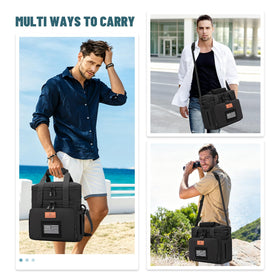 HSHRISH lunch bag in use at a picnic or beach