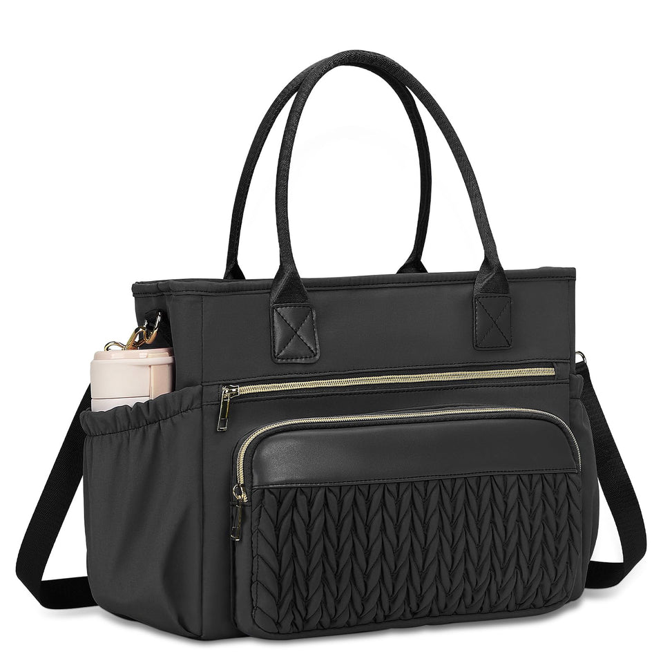 HSHRISH women's insulated lunch box showing 12.8L capacity for meals on the go.