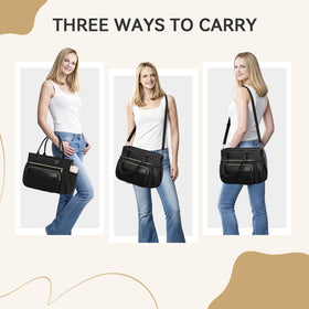 HSHRISH lightweight tote, ideal for work, picnics, or travel.