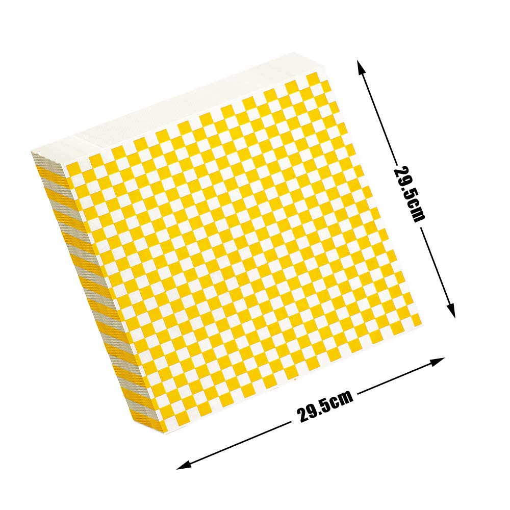 Hslife grease-resistant deli paper protecting against grease while serving.