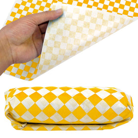 Hslife serving-basket liner for plates and baskets enhances clean presentation.