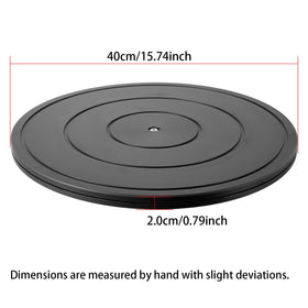 HSTECH heavy-duty turntable featuring a non-slip groove for stable rotation.