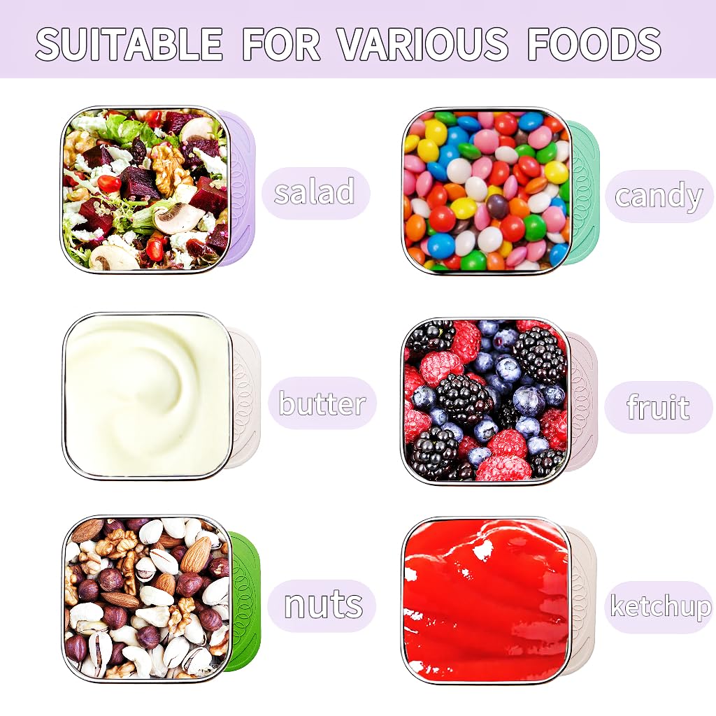 HTEVW 6Pack versatile snack cups for yogurt, fruit, and dips