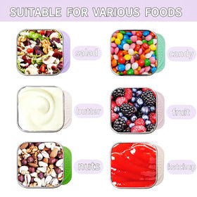 HTEVW 6Pack versatile snack cups for yogurt, fruit, and dips