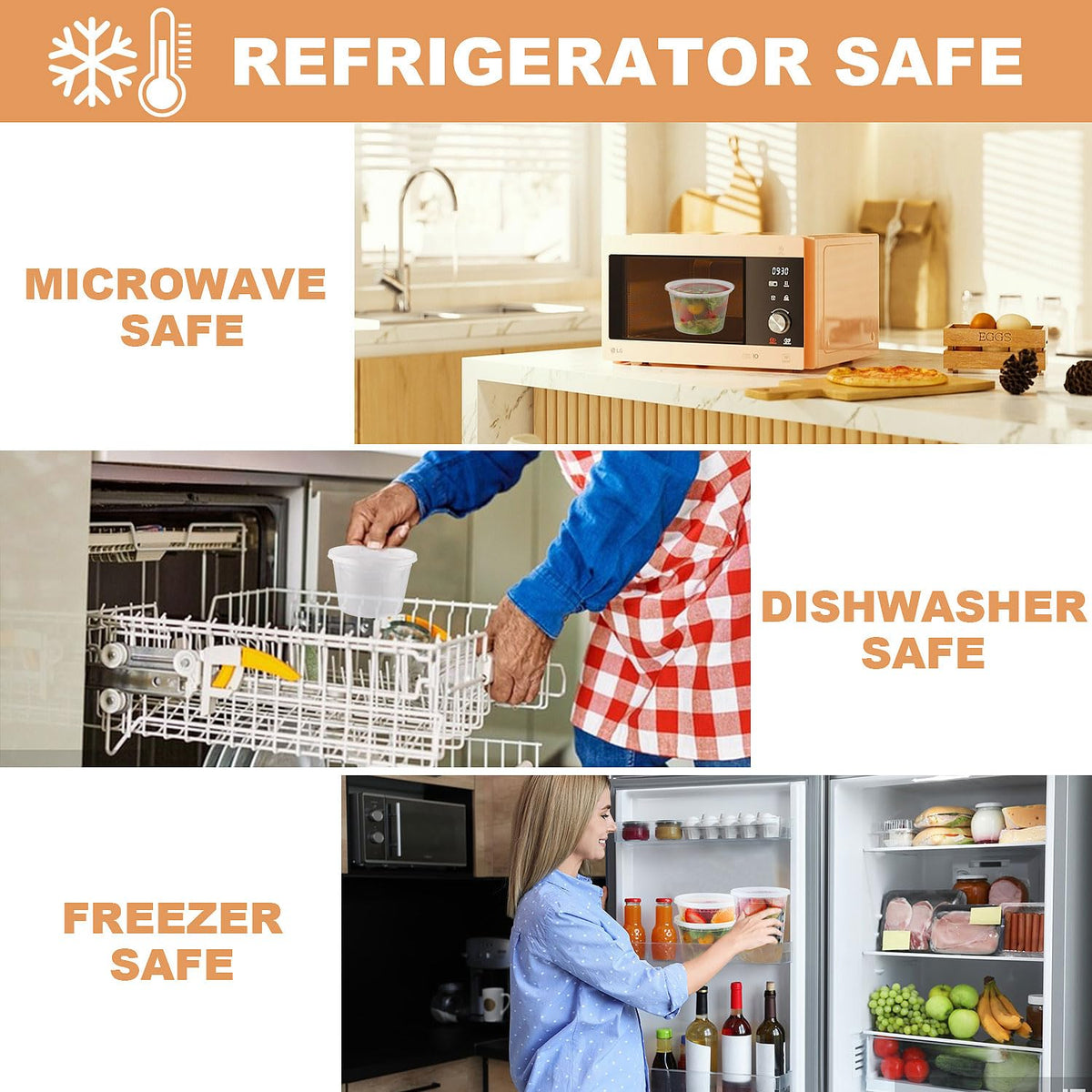 HTMZ deli containers leakproof lids prevent spills during transport.