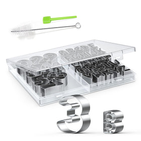 HUAFA number cutters digits set ideal for educational snacks and numbers