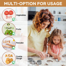 HUAFA portable alphabet mold box for easy transport to classes or home use