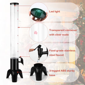 Versatile use for home bars, cafes, parties, or outdoor events