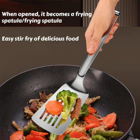 Huakai anti-slip extended handle featured for comfortable grip during cooking.