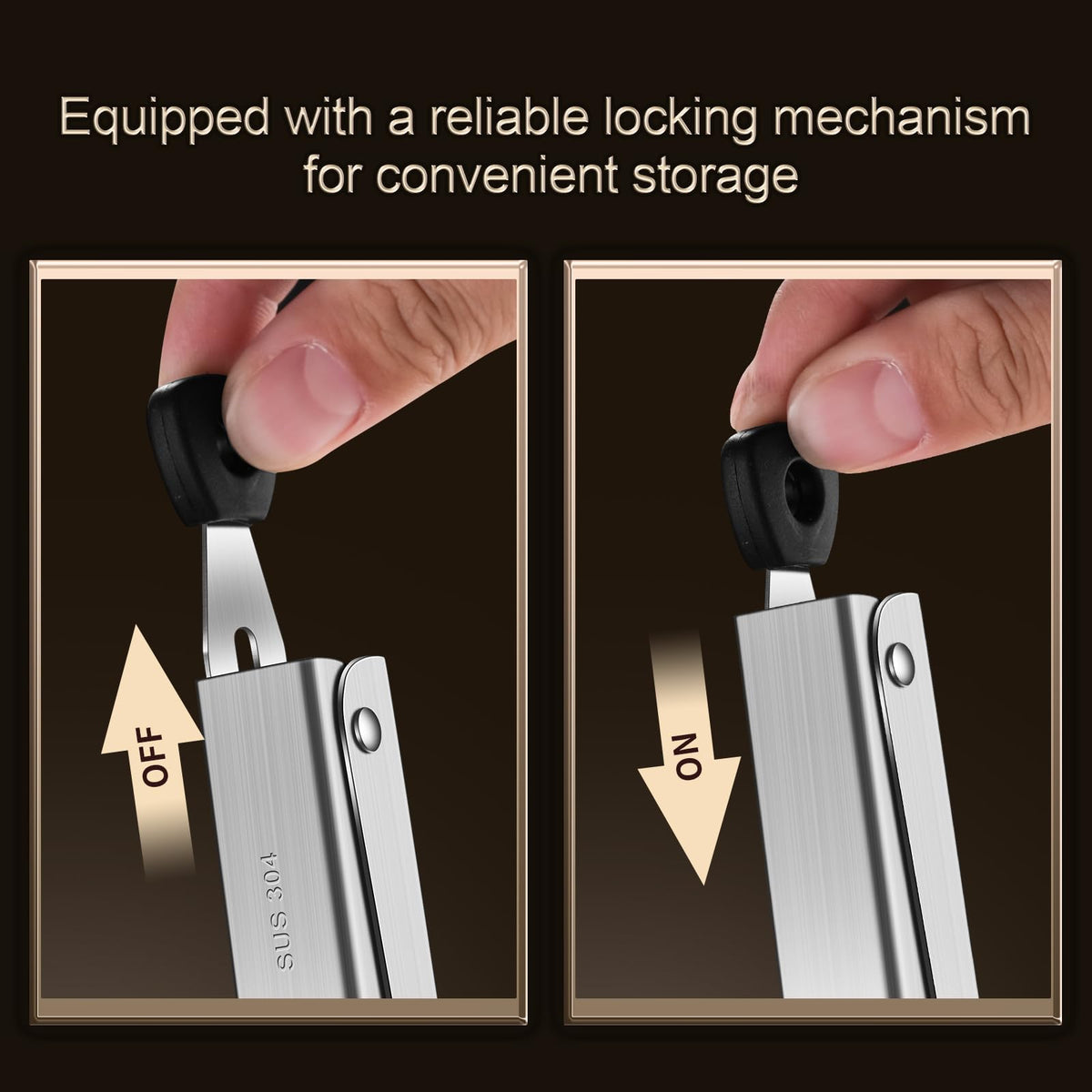 Huakai one-year warranty backs reliable kitchen tongs for everyday use.