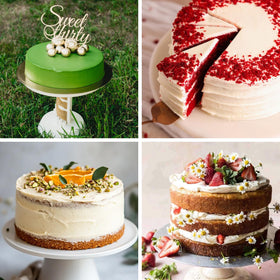 HUAKENER cake releases cleanly for neat layer creations.