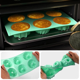 HUAKENER gift-ready silicone molds ideal for gifting baking fans.