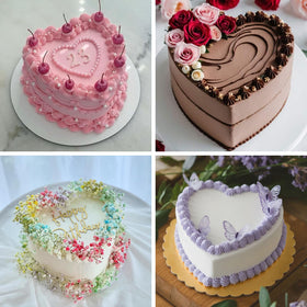 HUAKENER heart pan is perfect for birthdays, weddings, and festive desserts.