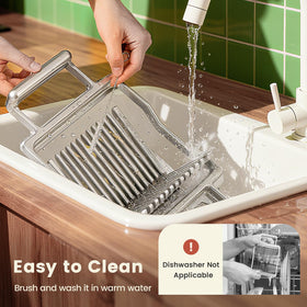 Huanyu cheese slicer easy-clean design facilitates quick maintenance