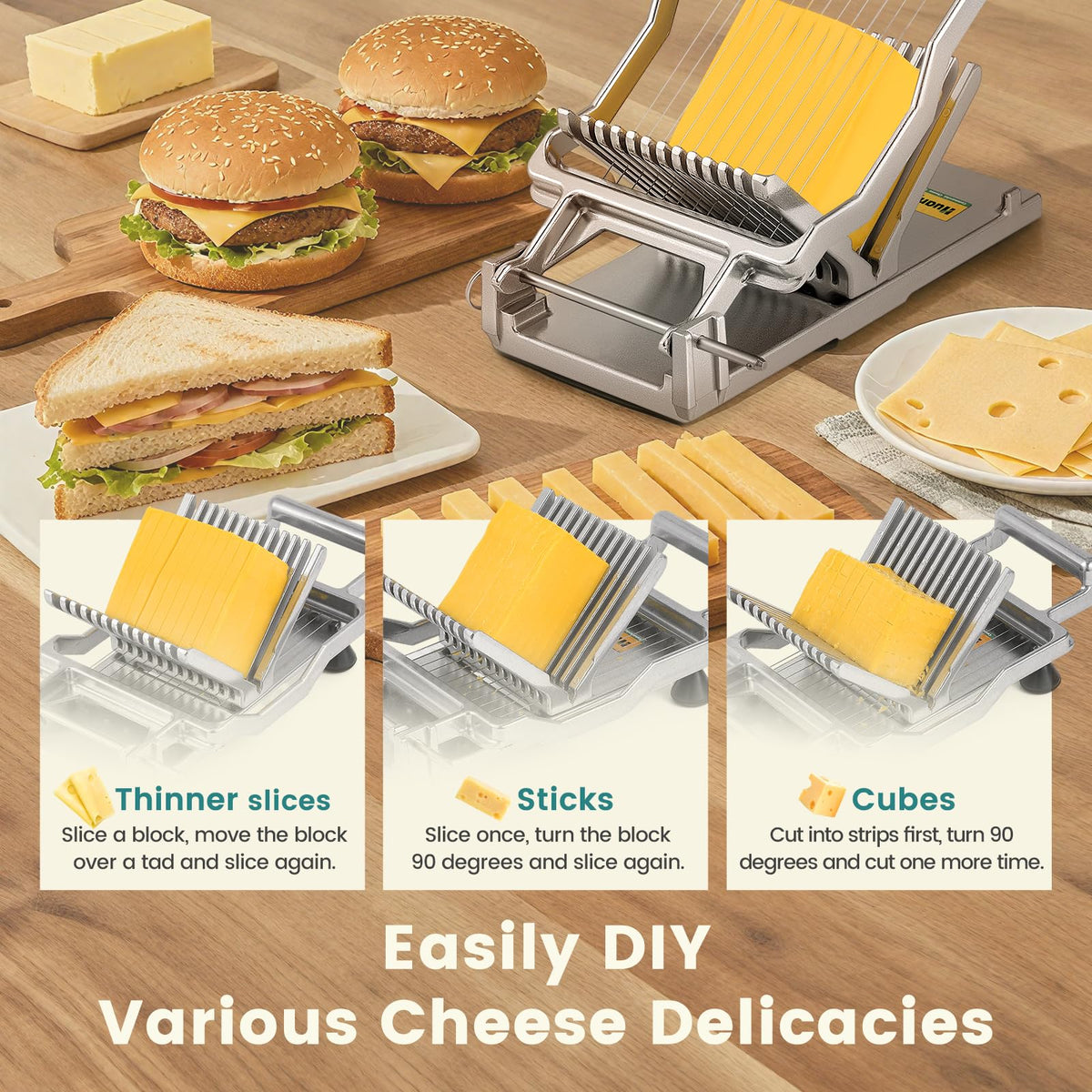 Huanyu cheese slicer replacement wire for long-term use