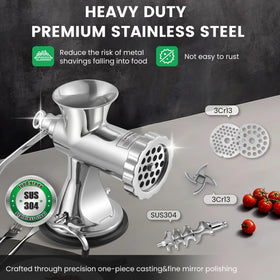 Huanyu hand-crank design enables smooth, effortless operation.