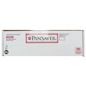 Hubert Pansaver 42002 liners fit in a 6-inch deep pan to reduce scrubbing.