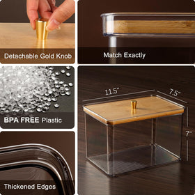 Hudgan breadbox on a clean counter complements modern kitchen design