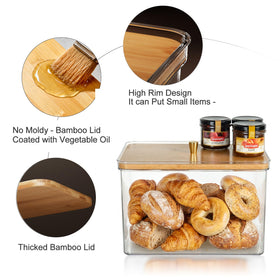 Hudgan breadbox ideal for holiday parties and picnics
