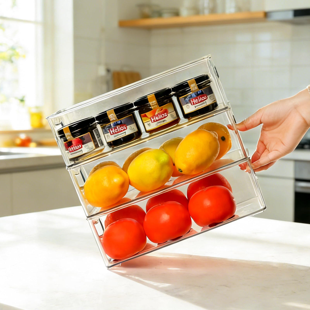 Hudgan BPA-free PET plastic offers durable, safe daily use.