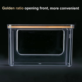 Hudgan compact under-sink storage fits standard bags and spaces.