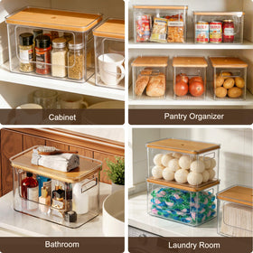 Hudgan pantry organizers bathroom or cabinet use keeps toiletries neat and accessible.