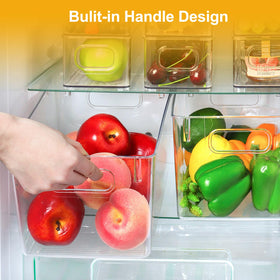 Hudgan smooth-grip handles help move bins easily.