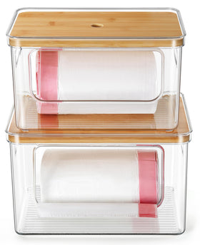 Hudgan transparent view makes contents easy to check at a glance.