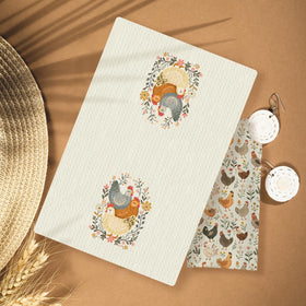 HUGANE chicken dish towels absorbent and quick-drying for everyday kitchen use.