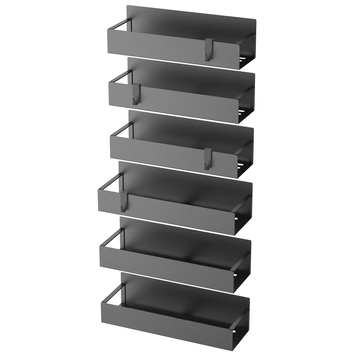 HuggieGems adjustable magnet rack lets you reconfigure layouts anytime.