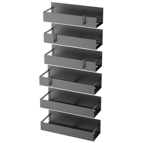 HuggieGems adjustable magnet rack lets you reconfigure layouts anytime.